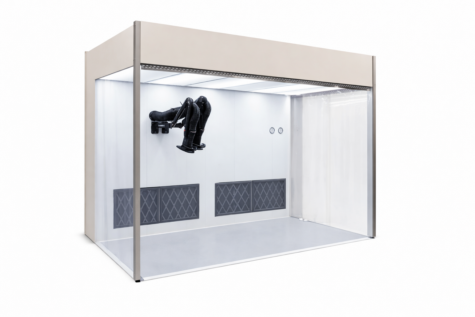 PS EQL industrial weighing booth pharmaceutical powder sampling ISO 14644